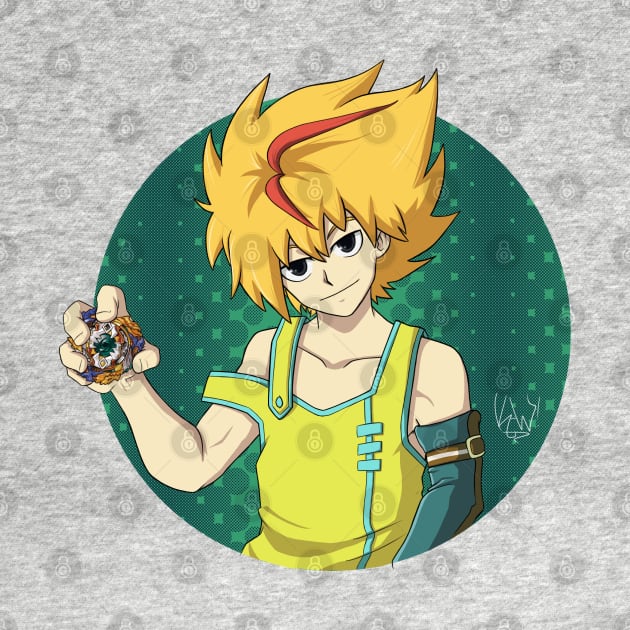 Free de la Hoya from Beyblade Burst Turbo / Super Z by Kaw_Dev